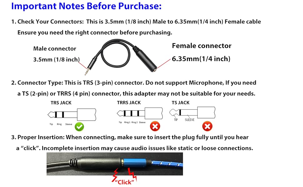 important notes