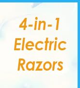 4-in-1 electric razor