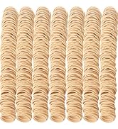 AIWOQI Rubber Bands size #10 rubber band 760 pcs Elastic Rubber Band 1 inch Light brown #10 rubbe...