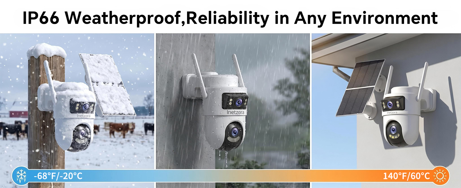 solar cameras outdoor waterproof