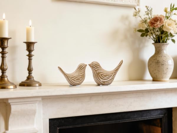 wood birds set a+012