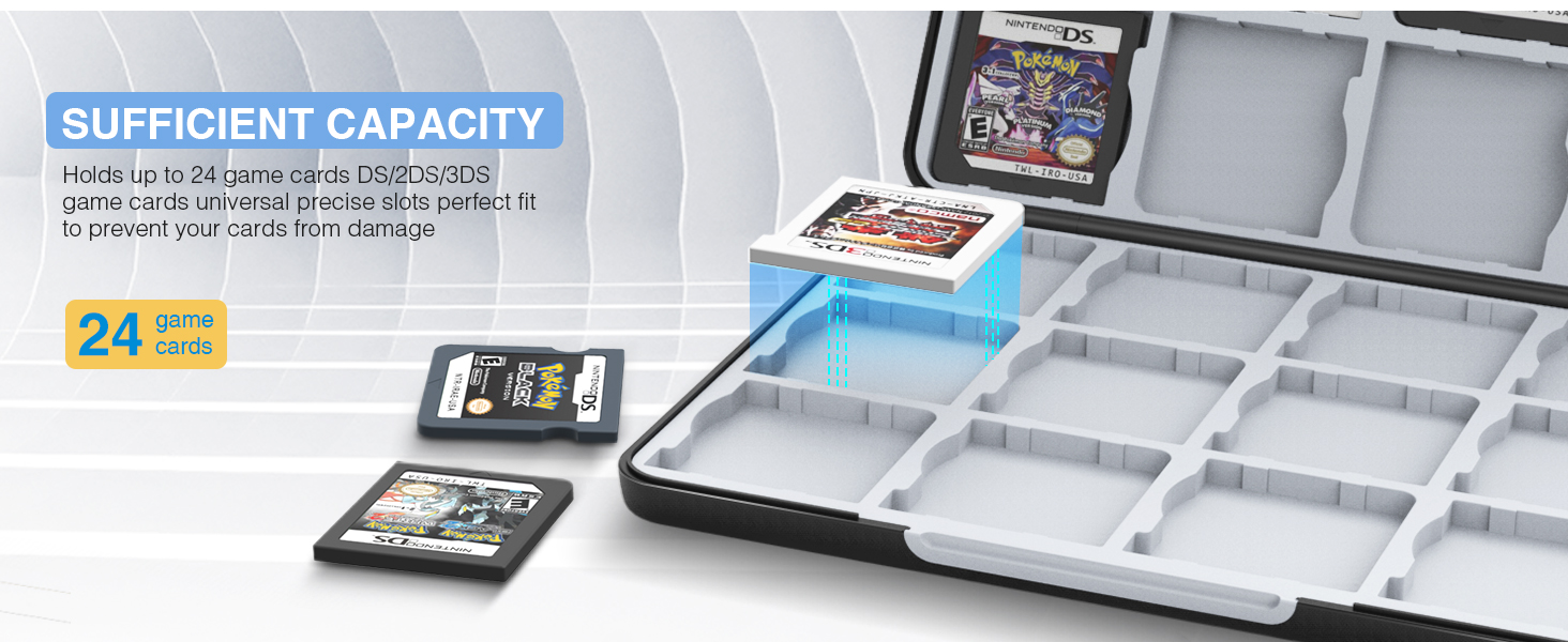 3DS game card case feature