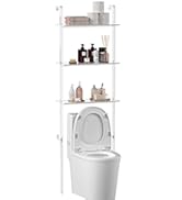 bathroom shelves over toilet