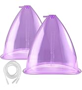 Vacuum Cupping Machine Accessories, Meifuly Premium 1800ML Extra-Large Vacuum Buttocks Lifting Bu...