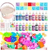ARTPAR Magic Water Elf Toy Kit,Aqua Fairy 20 Gels & 16 Molds DIY Craft Kit | Make Your Own Water ...