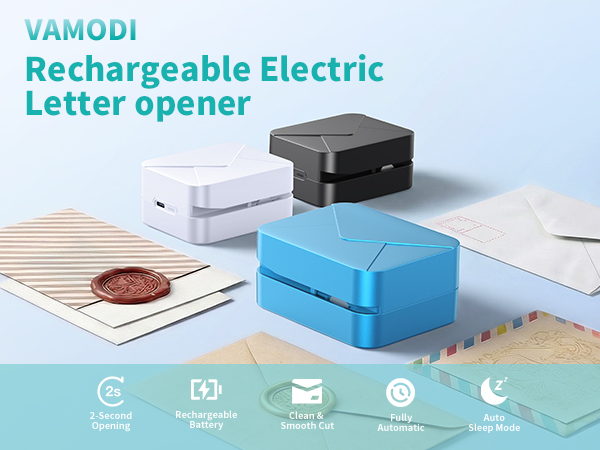 VAMODI Rechargeable Electric Letter Opener