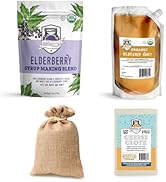 Fermentaholics Organic Dried Elderberry Syrup Making Kit - Make Your Own Elderberry Syrup
