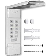 Wireless Keypad Garage Stop Door Opener for Linear LPWKP/MDTK Megacode Garage Door Opener Remote ...