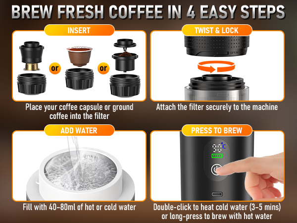 camping coffee maker