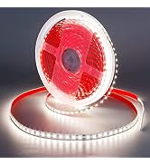 KXZM 24V 65.6ft/20m LED Strip Light Natural White 4000K 2400LEDs High Brightness 12000LM SMD2835 ...