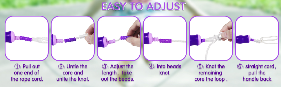 beaded jump rope adult