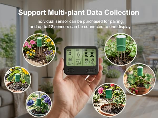 EXPANDABLE 12-ZONE WIRELESS PLANT MONITOR