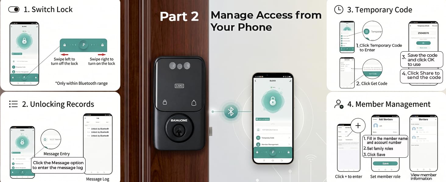 Tuya Smart App Guide for Bluetooth Smart Lock – Part 2
