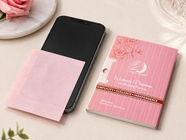 moible pleasingcare oil blotting sheets