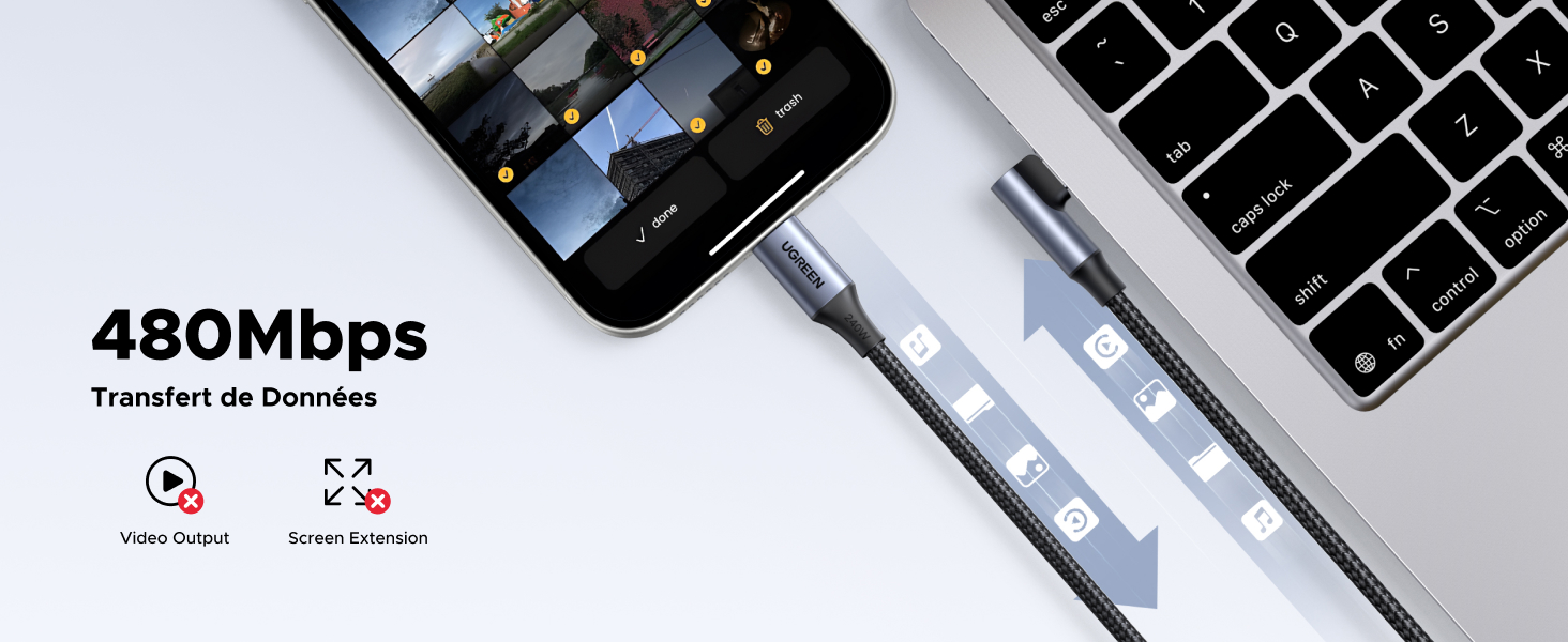 480Mbps Data transfer