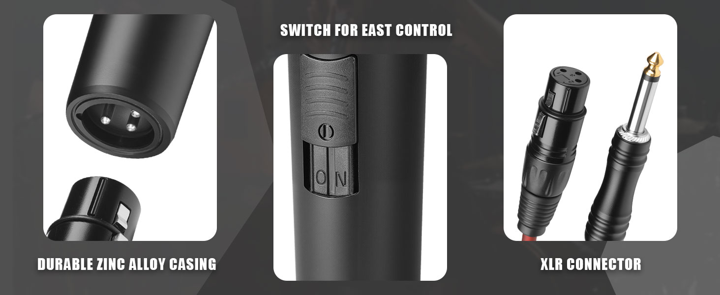 multipurpose dynamic microphones