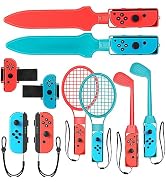 Switch Sports Accessories Bundle Family Accessories Kit for Nintendo Switch Sports Games:Tennis R...