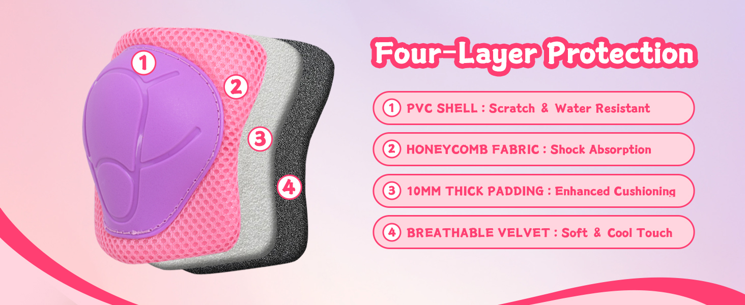 girls knee pads