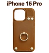 LAMEEKU for iPhone 15 Pro Wallet Case with Card Holder, PU Leather Kickstand Card Slots Case, 360...