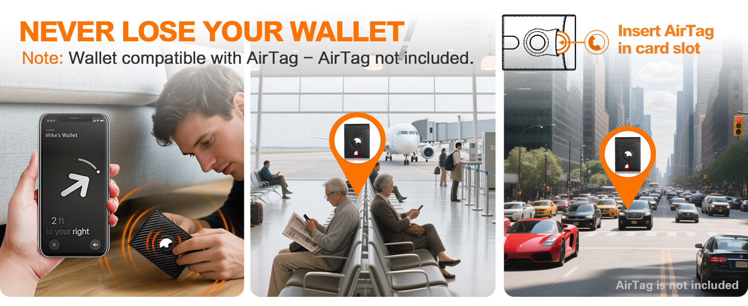 AirTag wallet