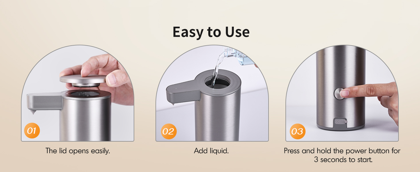 automatic hand soap dispenser