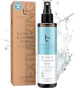 Sea Salt Spray for Textured Beach Waves & Volume - USA Made with Organic Ingredients, Texturing &...