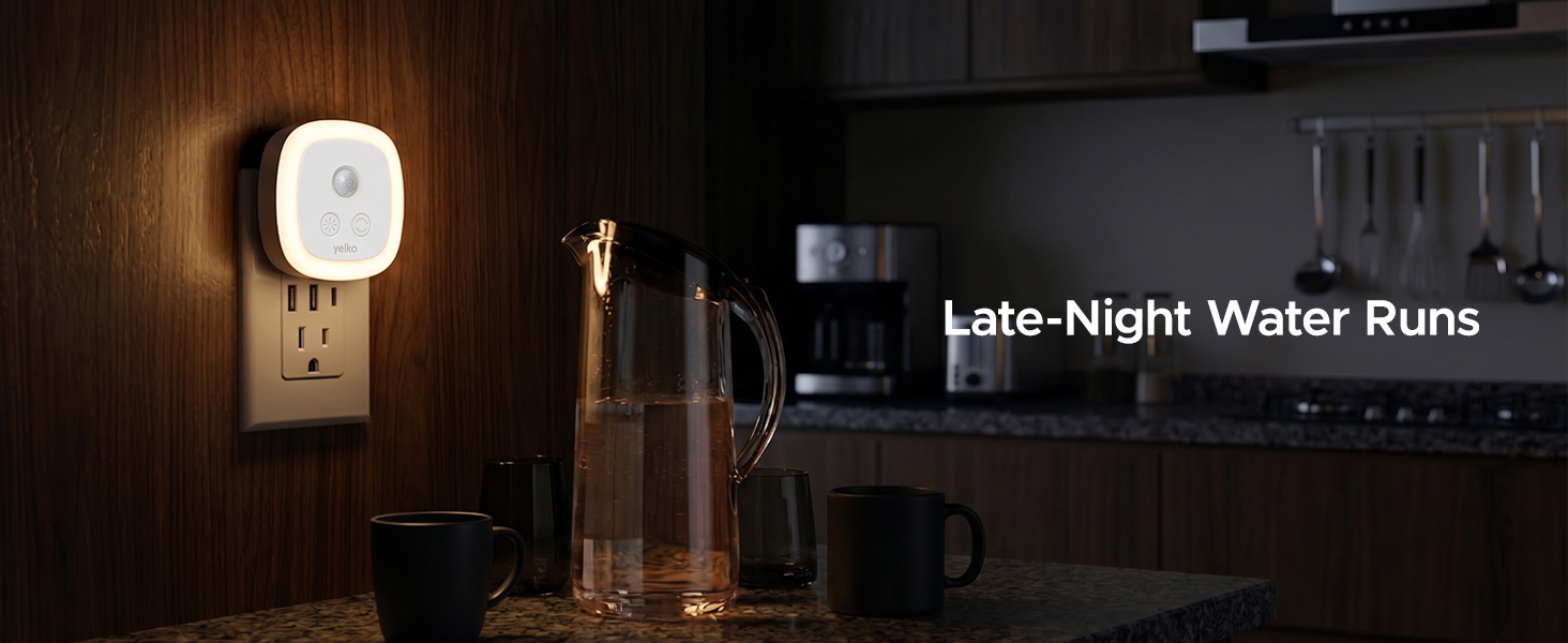 Kitchen lighting-Late-Night Water Runs