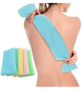 INFICRIME 4 Pack Exfoliating Washcloths Body Scrubber Back Scrubber for Shower - Japanese Korean ...