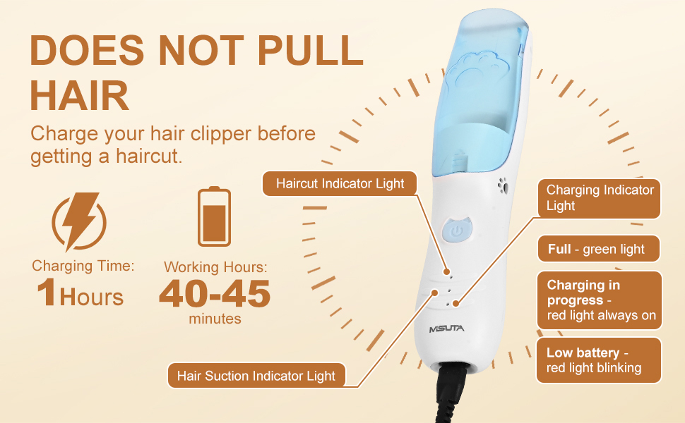 DOES NOT PULL HAIR
