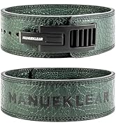 MANUEKLEAR Lifting Belt Lever for Men Women, 10mm Quick Locking Lever Belt Weightlifting with Adj...