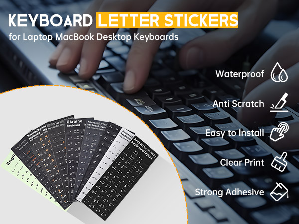keyboard stickers