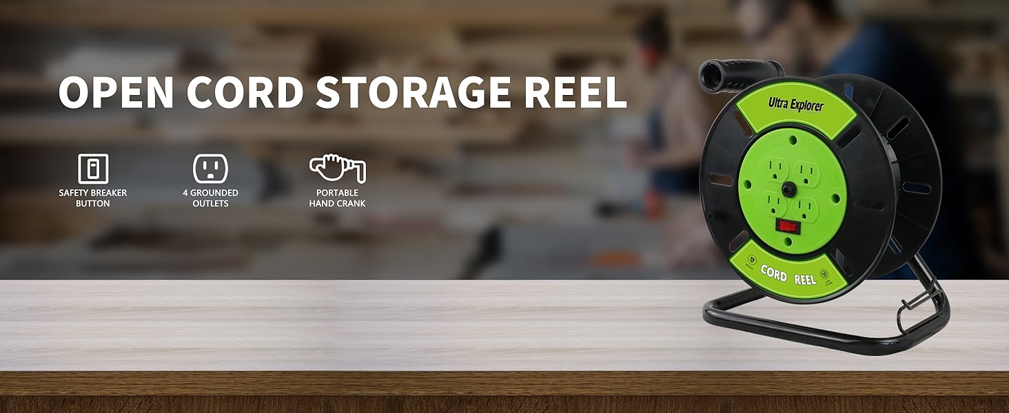 cord reel 12/3 portable