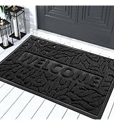 Yimobra Welcome Mat Outdoor, 29.5x17 Waterproof Door Mat Outside Entrance, All-Weather Non Slip F...