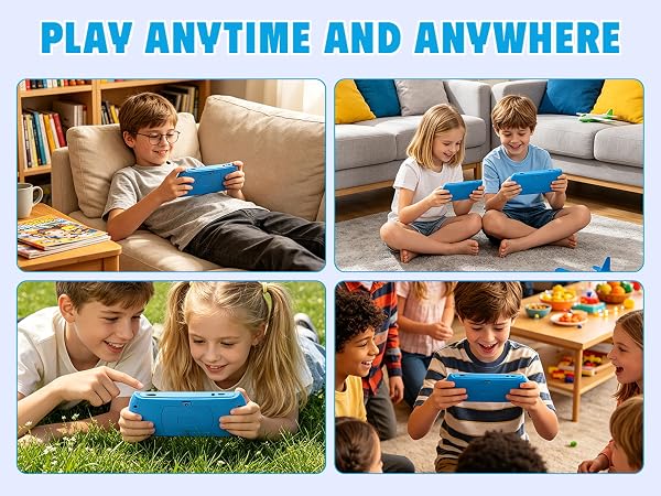 Play video games anytime and anywhere