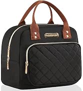 Buringer HOMESPON Lunch Bag for Woman Man Adults with Front Pocket Insulated Lunch Tote Lunch Box...