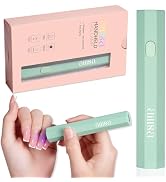 AILLSA Small UV Light for Nails, Handheld UV Nail Lamp Mini UV Light for Nails Cordless Nail Gel ...