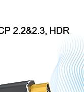 ZIKNYDO HDMI 2.2 Cable 6.6ft/2m, (96Gbps, 16K/10K/8K/4K, Dynamic HDR, HDR10+, Dolby Vision, Dolby...