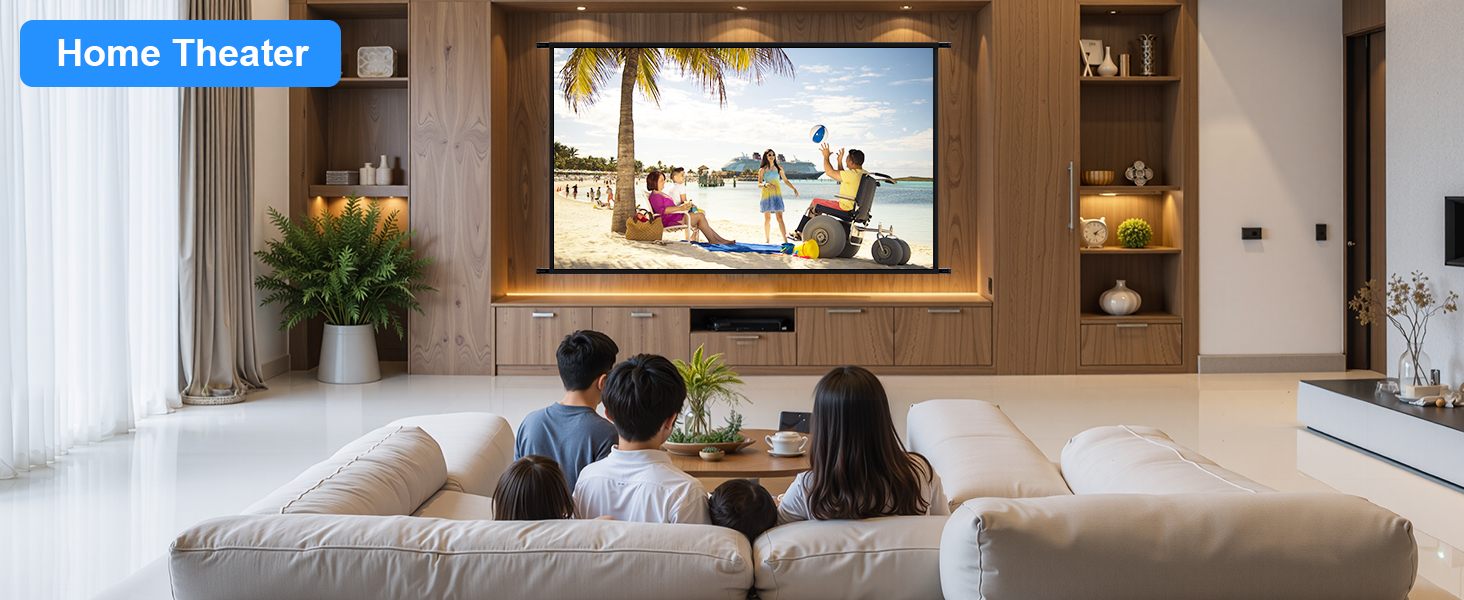 4k projector screen