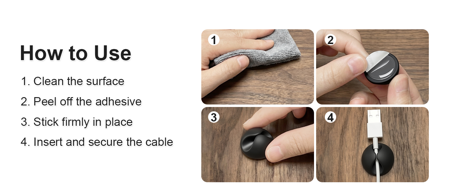 cable holders for cords