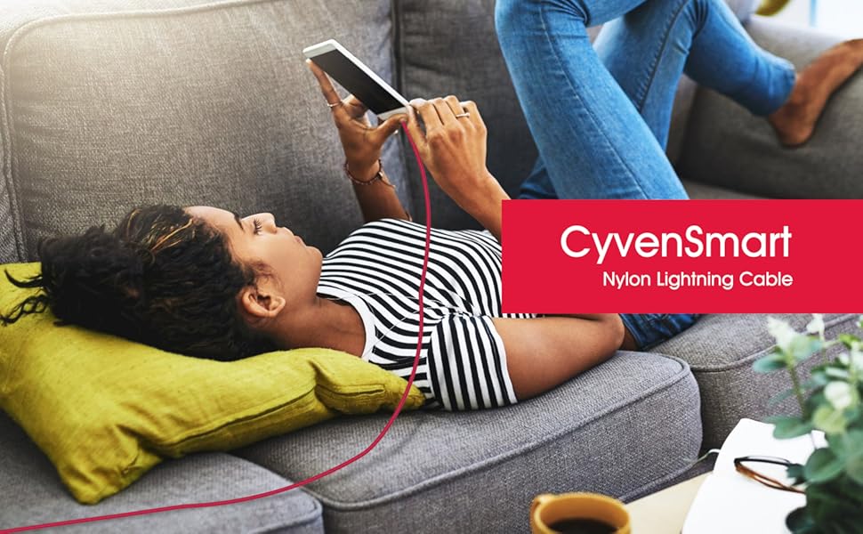 CyvenSmart nylon lightning cable