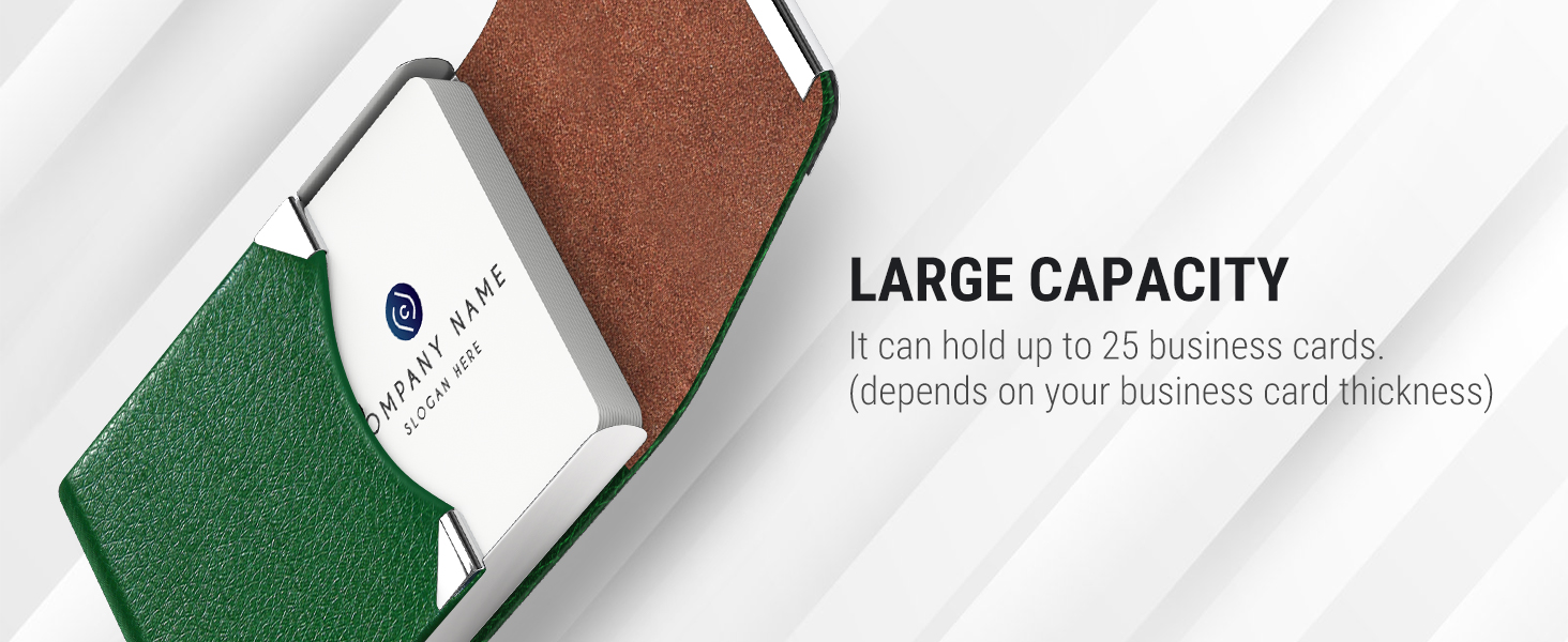 PU Leather Business Card Case