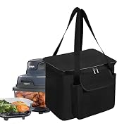 CouldyCasi Carrying Bag for Ninja Crispi Air Fryer, Heavy Duty Heat-resistant Portable Outdoor Ai...