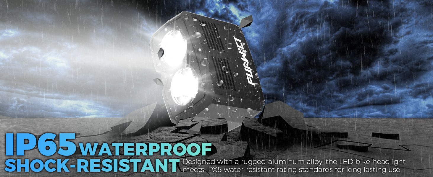 waterproof bike headlight