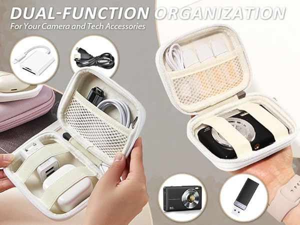 digital camera case small bag travel protective storage holder accessories sd card ccd camkory kodak