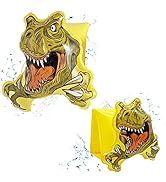 Inflatable Arm Floaties for Kids, Blow Up Dinosaur Arm Floaties for Kids 3-5, Floaties for Kids 6...
