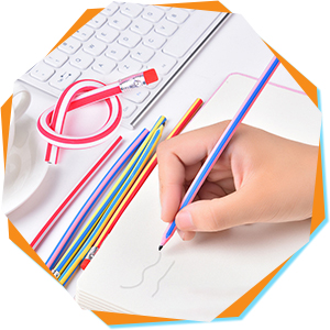 5-2.christmas pencils with erasers toppers