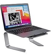 GodSpin Laptop Stand, Aluminum Computer Riser, Ergonomic Detachable Portable Aluminum Notebook St...