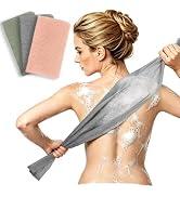 Bathway Exfoliating Washcloth - 36.81-Inch Japanese Exfoliating Towel, Back Scrubber for Shower a...