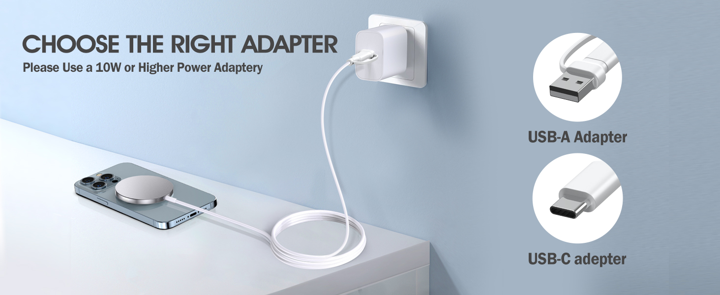 2 Pack Magnetic Wireless Charger