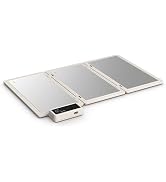 BELLA Foldable Warming Tray, 24.92 x 17.44, Oatmilk